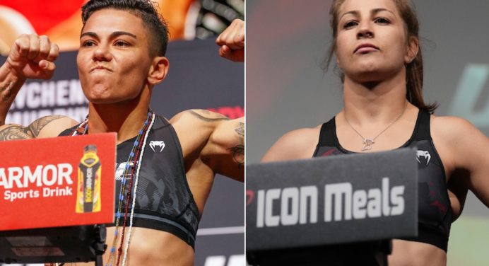 Brasil vs Canadá! Jéssica Bate-Estaca encara Jasmine Jasudavicius no UFC 315