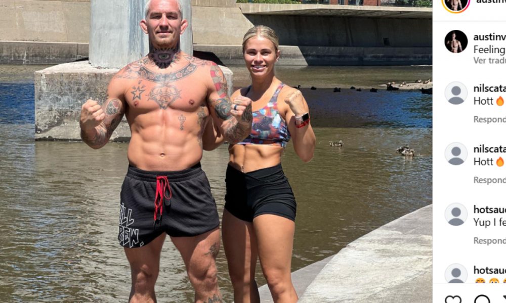 Marido de Paige VanZant, Austin Vanderford foi contradado pelo UFC