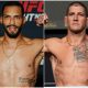 Bruno Blindado e André-Marc Barriault duelam no UFC Canadá, em maio.