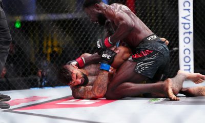 Chidi Njokuani golpeia Elizeu Capoeira no 'co-main event' do UFC Vegas 104