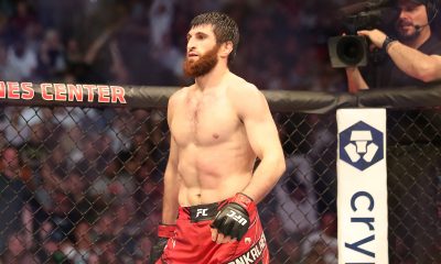 Magomed Ankalaev em ação no UFC 277