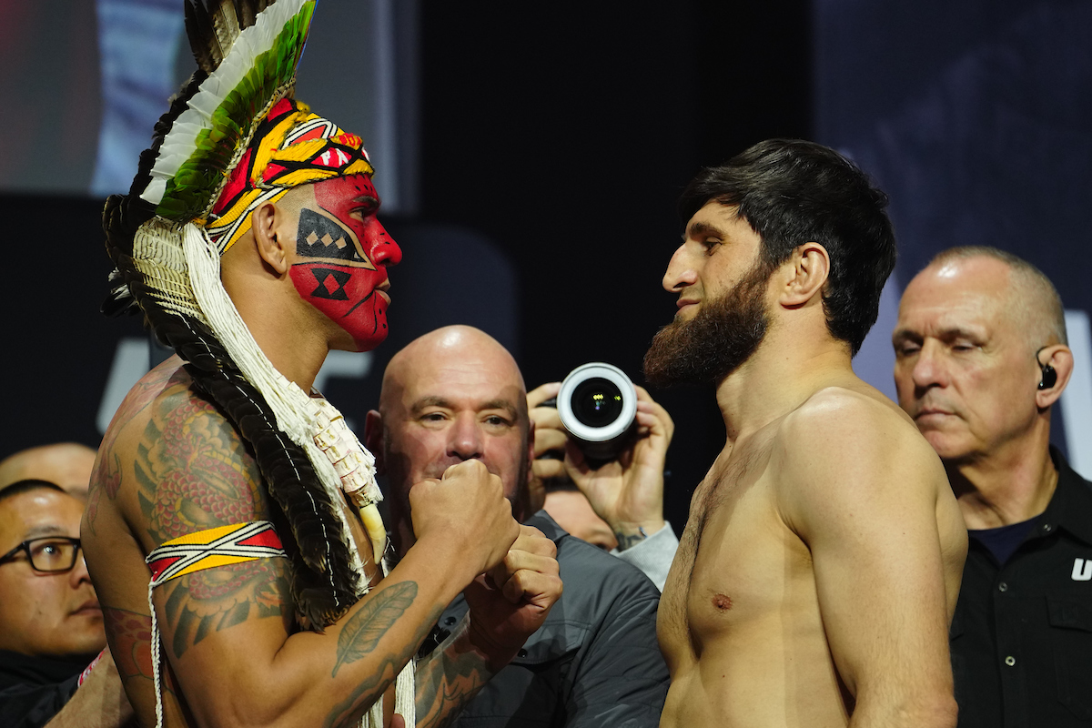 Alex Poatan e Magomed Ankalaev fazem a luta principal do UFC 313