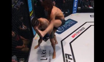 Joey Hart venceu Omoyele Gonzalez após o dedo do pé pegar no olho do adversário na LFA 206