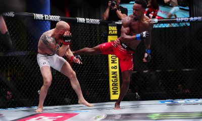 Lerone Murphy desfere chute rodado em Josh Emmett no UFC Vegas 105