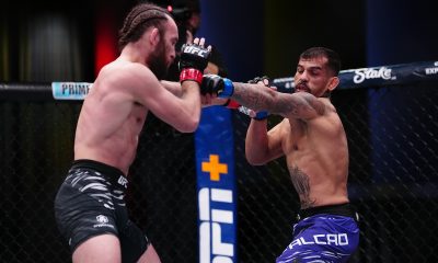 Pedro Falcão e Victor Henry trocam socos no UFC Vegas 105
