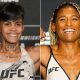 Iasmin Lucindo (à esquerda) encara Angela Hill no UFC Vegas 108