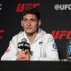 Movsar Evloev na coletiva de imprensa pós-UFC Vegas 56
