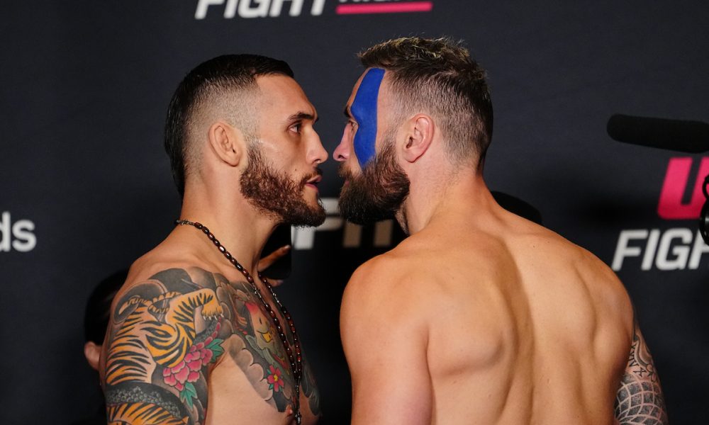 Rodolfo Bellato e Paul Craig fazem encarada no UFC Vegas 106
