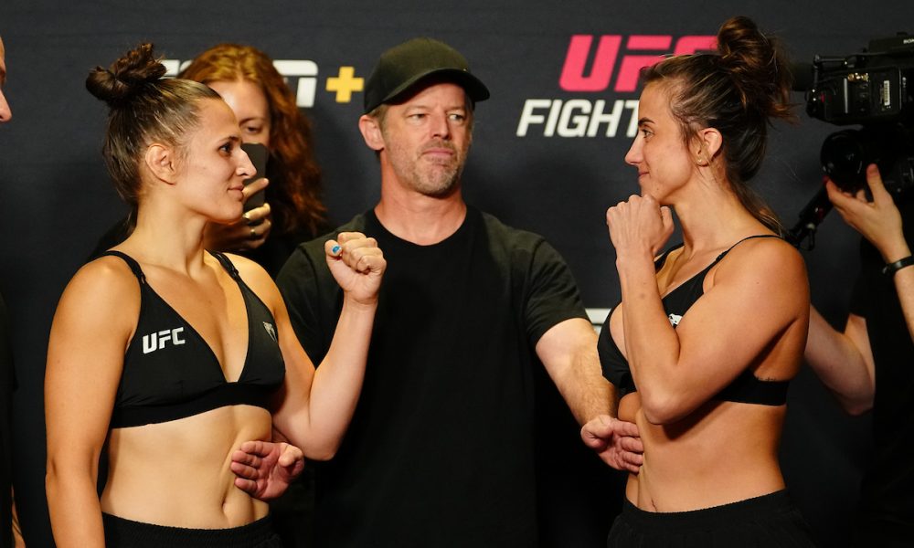 Erin Blanchfield e Maycee Barber fazem encarada antes do UFC Vegas 107