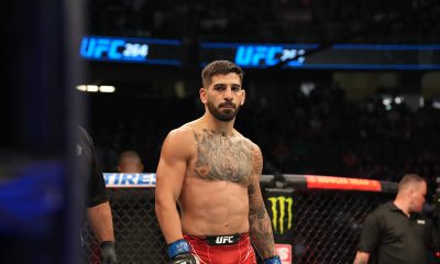 Ilia Topuria se prepara para lutar no UFC 264