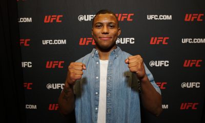 Mairon Santos durante o Media Day do UFC Vegas 106