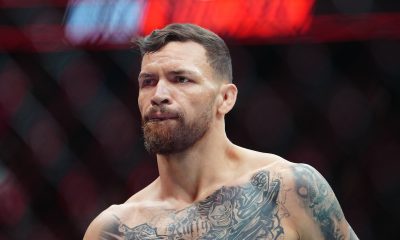 Maurício Ruffy em ação no UFC 313