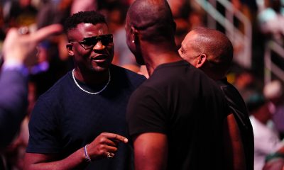 Francis Ngannou comparece ao UFC Atlanta