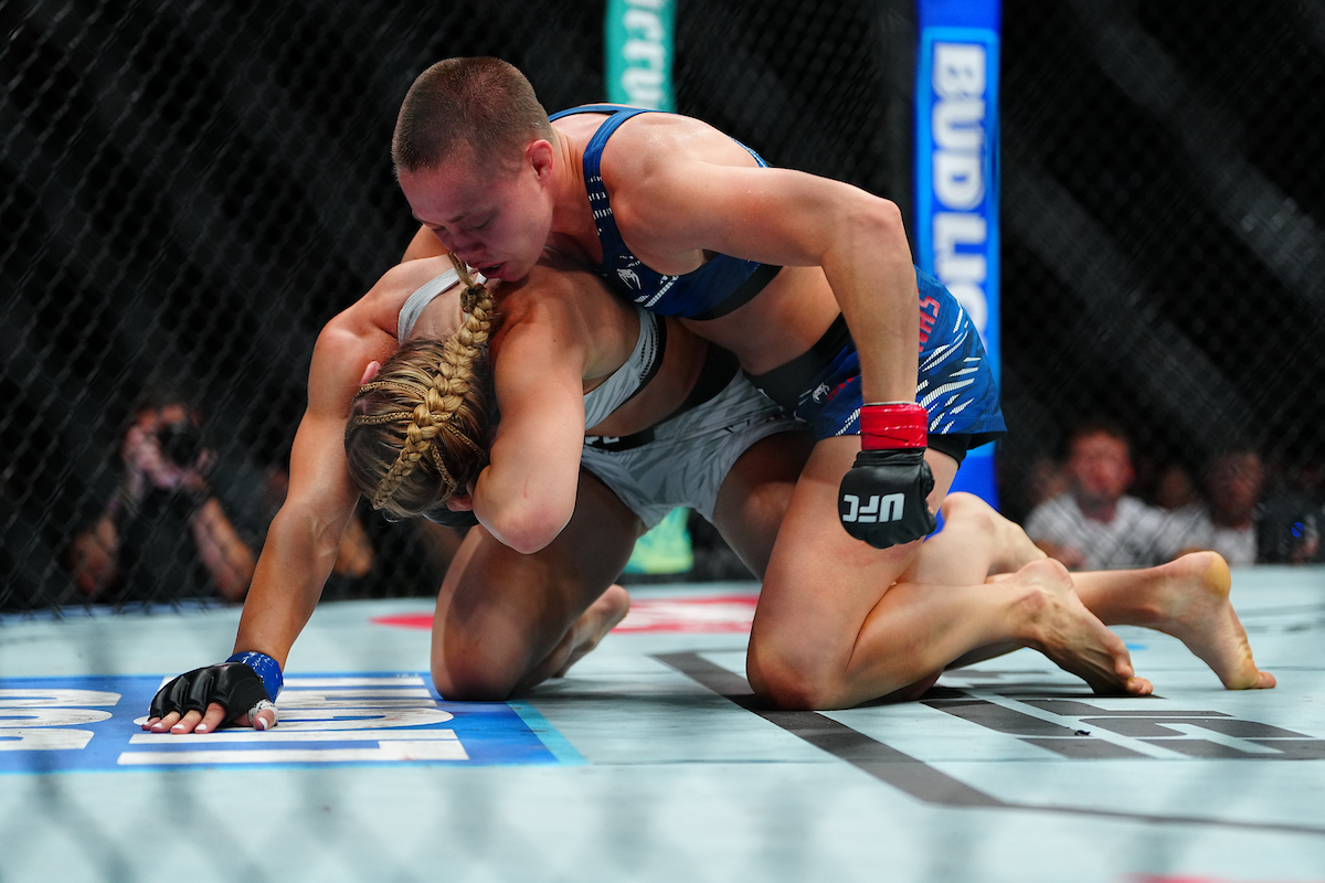 Rose Namajunas venceu Miranda Maverick no UFC Atlanta