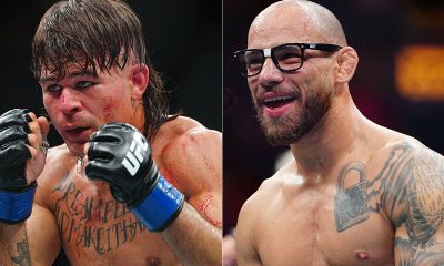 Montagem da imagem mostra Diego Lopes no lado esuqerdo e Jean Silva no lado direito