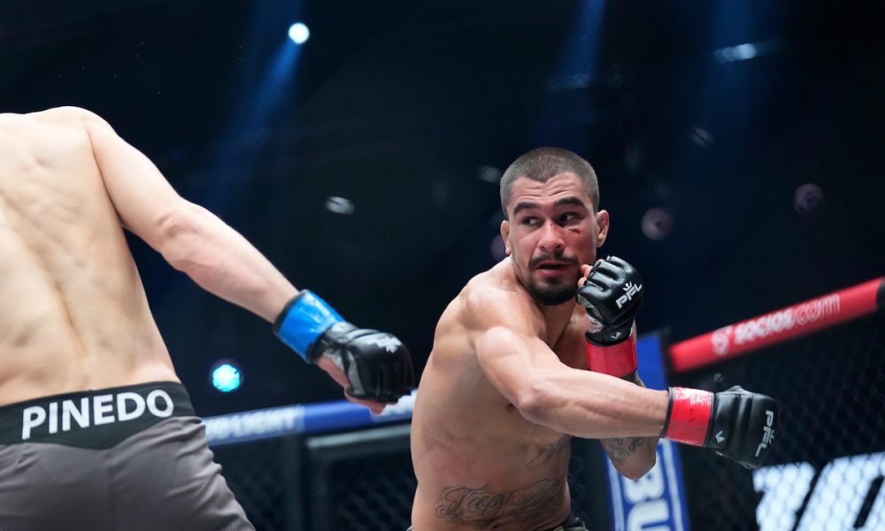 Gabriel Braga em ação na PFL