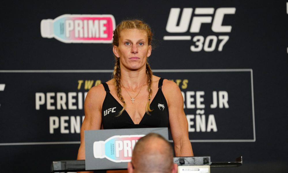 Kayla Harrison bate o peso no UFC 307