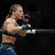 Kayla Harrison durante o UFC 316