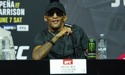 Patchy Mix participa da coletiva de imprensa do UFC 316