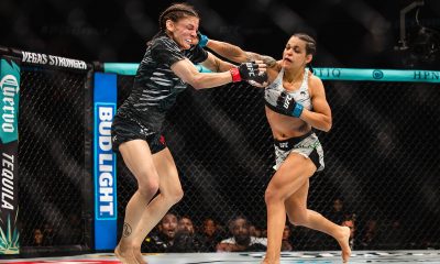 Eduarda Ronda acerta soco em Lauren Murphy no UFC Nashville