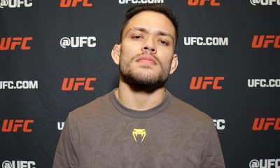 Elves Brenner durante o Media Day do UFC Vegas 108