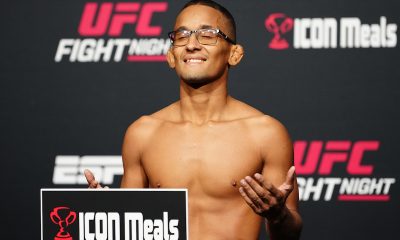 Lucas Rocha 'Fenômeno' passa pela balança do UFC