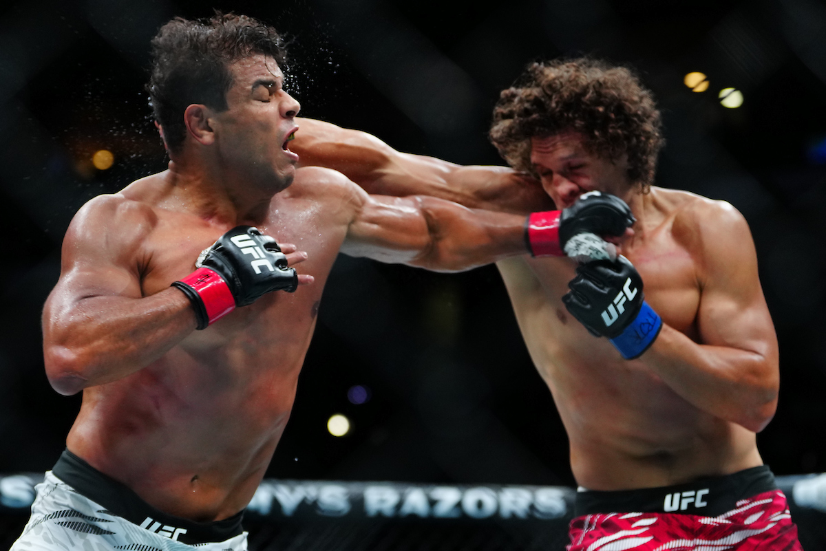 Paulo Borrachinha e Roman Kopylov em duelo válido pelo UFC 318