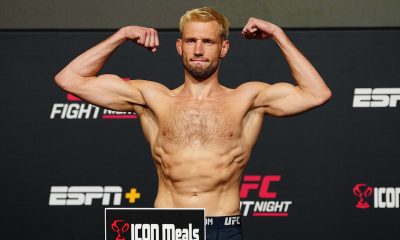 Reinier de Ridder passa pela balança do UFC