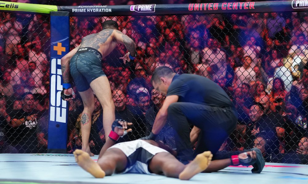 Carlos Prates nocauteou Geoff Neal no UFC 319