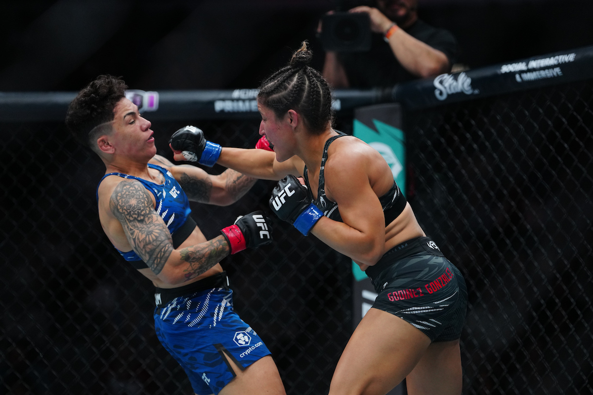 Jéssica Bate-Estaca foi derrotada por Loopy Godinez no UFC 319