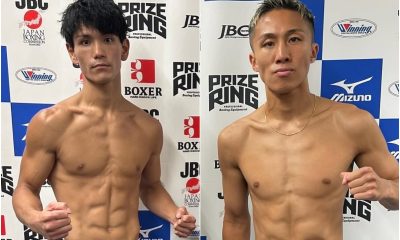 Shigetoshi Kotari e Hiromasa Urakawa em montagem