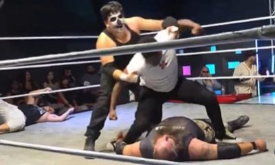 Filho de Rampage Jackson agride atleta de telecatch