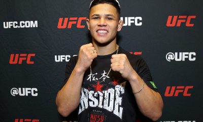 Jean Matsumoto durante o Media Day do UFC Vegas 109