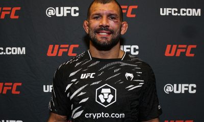 Com alguns hematomas, Rodolfo sorri após vitória no UFC Vegas 108