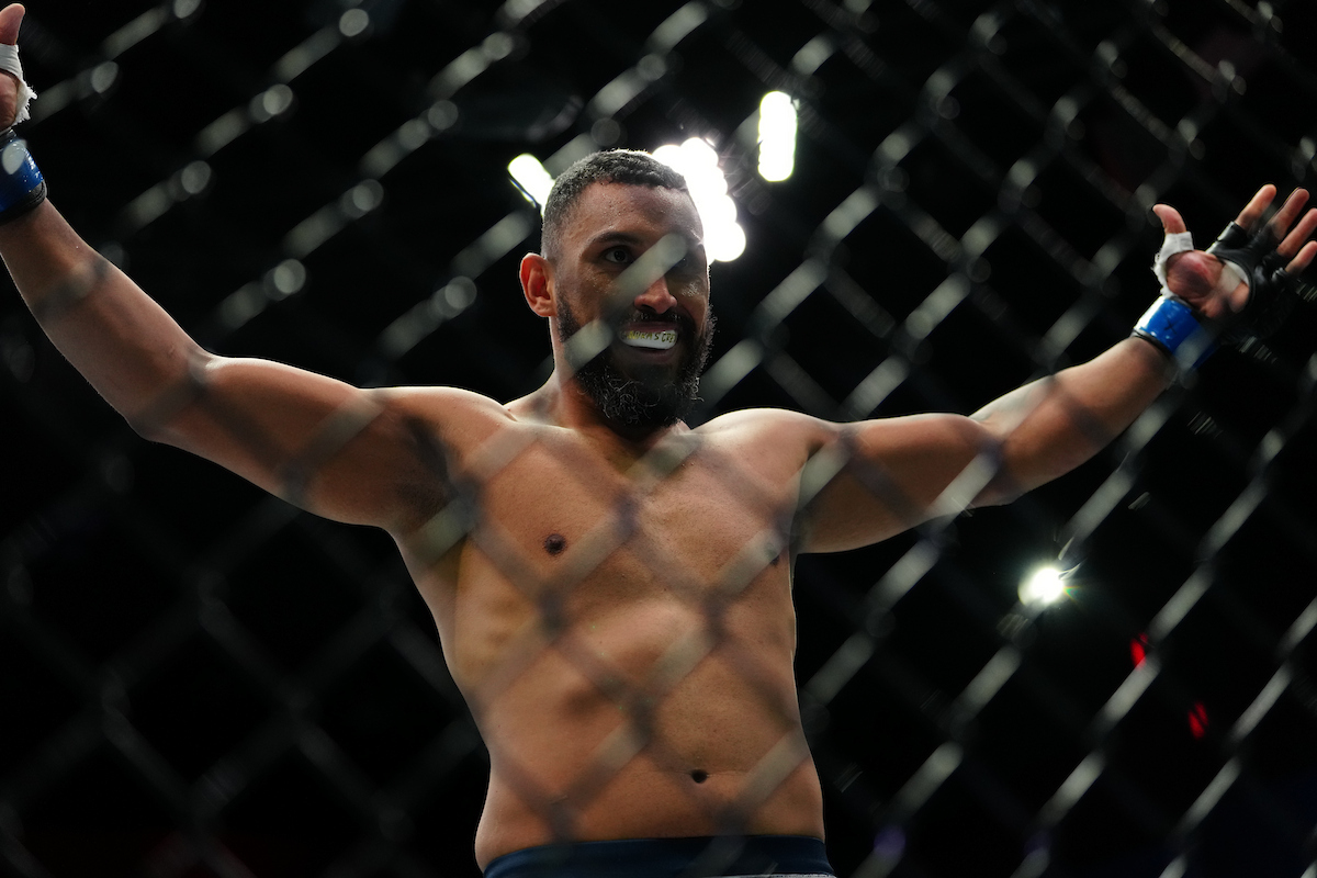 Ryan Gandra comemora vitória impactante no Contender Series