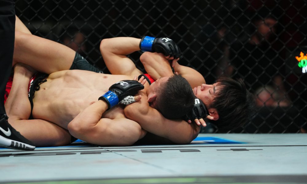Tatsuro Taira e Hyun Sung Park duelaram na luta principal do UFC Vegas 108