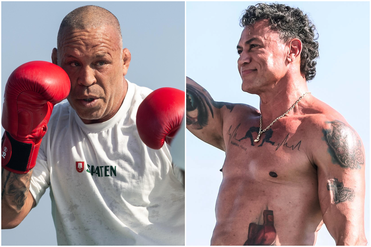 Popó e Wanderlei afiam as mãos no treino aberto no RJ