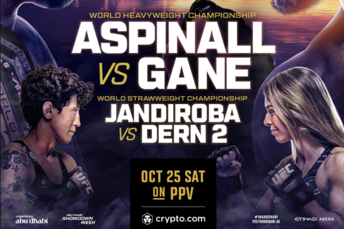 Disputa de título entre brasileiras ganha destaque no pôster oficial do UFC 321; veja