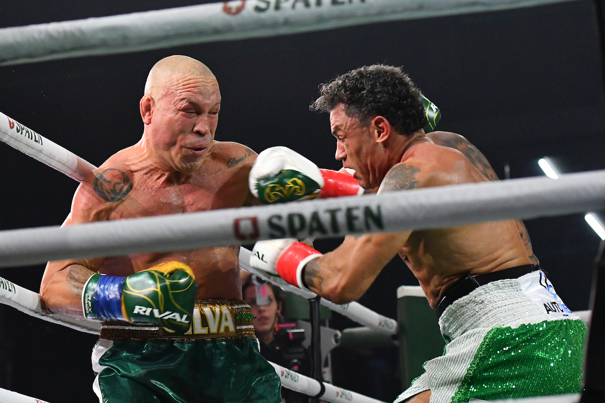 Wanderlei Silva e Popó duelam no Spaten Fight Night 2