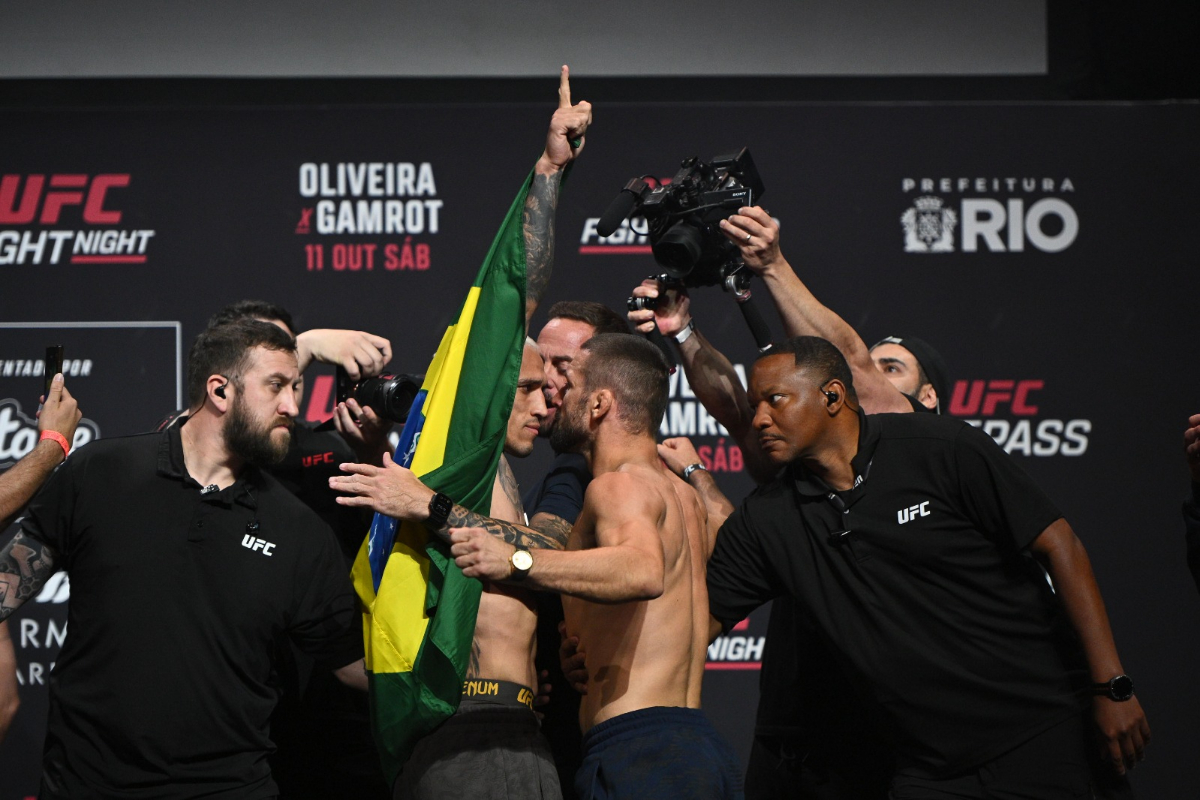 UFC Rio: No embalo da torcida, Do Bronx e Gamrot protagonizam encarada tensa