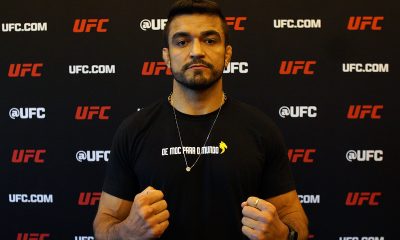 André Sergipano durante o Media Day do UFC 320