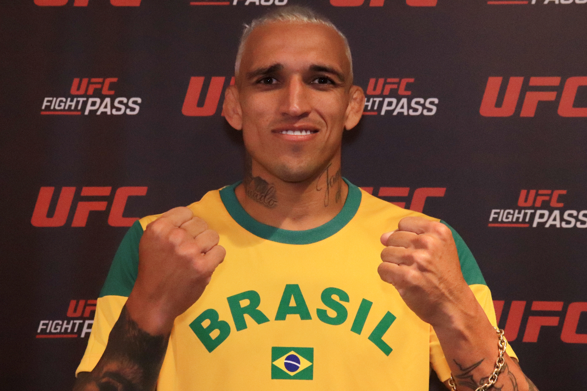 Charles Do Bronx esbanja confiança para a luta principal do UFC Rio: “Não passa do 1º round”