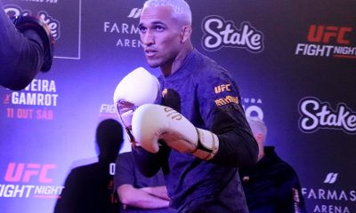 Charles Do Bronx em ação no treino aberto do UFC Rio