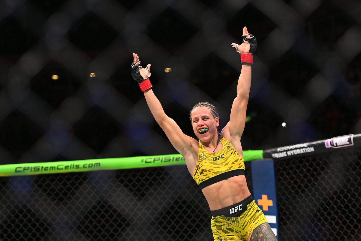 Júlia Polastri dá show e vence Karolina Kowalkiewicz no UFC Rio