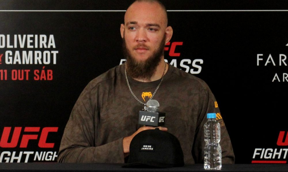Valter Walker participa do media day do UFC Rio