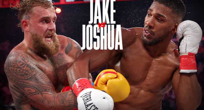 Luta entre Jake Paul e Anthony Joshua atrai 33 milhões de espectadores na Netflix