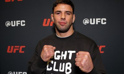 Marcus Buchecha posa para foto no media day do UFC Vegas 112
