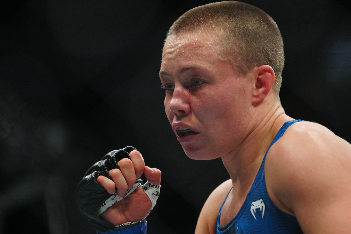 Rose Namajunas foi derrotada por Natália Silva no UFC 324