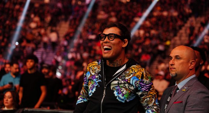 Novo Randy Couture? Caio Borralho conta bastidores da criação de seu apelido