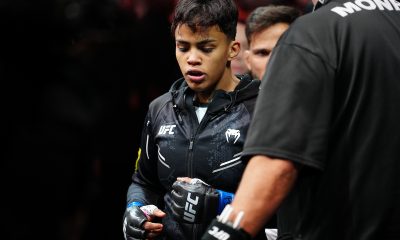 Iasmin Lucindo se prepara para entrar no octógono do UFC